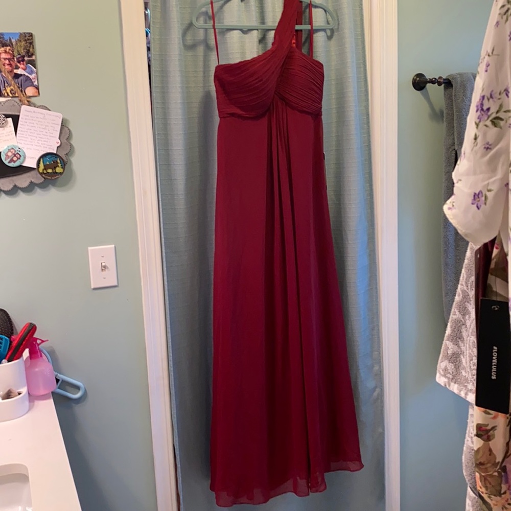 Ever pretty long maroon dress! NWTs!!